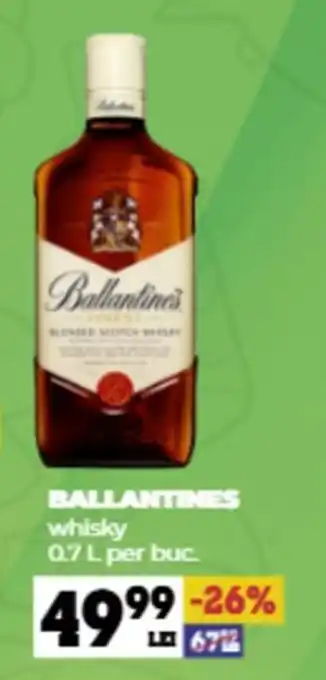 Annabella BALLANTINES whisky Ofertă