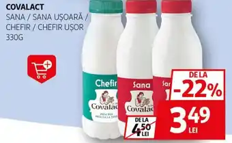 Auchan COVALACT Sana / sana uşoară / chefir / chefir uşor Ofertă