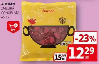 Auchan Auchan zmeură congelată Ofertă