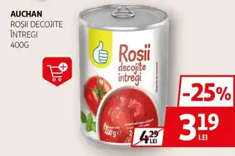 Auchan AUCHAN Roşii decojite întregi Ofertă