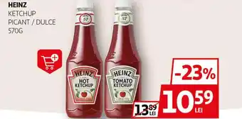 Auchan HEINZ Ketchup picant / dulce Ofertă