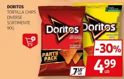 Auchan DORITOS Tortilla Chips Ofertă