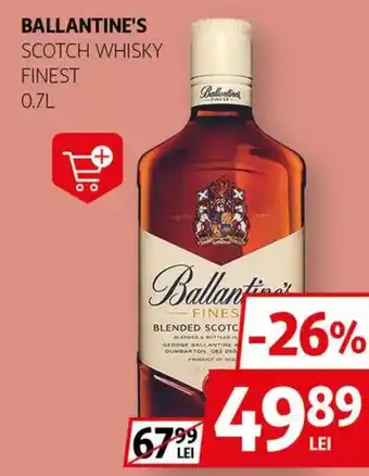 Auchan BALLANTINE'S Scotch whisky finest Ofertă