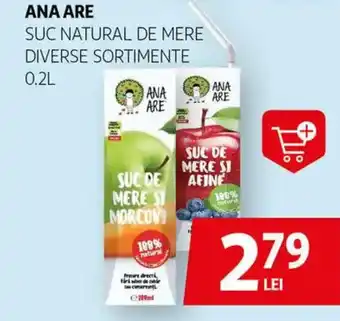 Auchan ANA ARE Suc natural de mere Ofertă