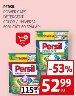 Auchan PERSIL Power caps detergent color/universal Ofertă