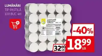 Auchan Lumânări tip pastilă Ofertă