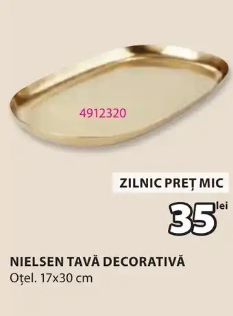 JYSK Nielsen tavă decorativă Ofertă