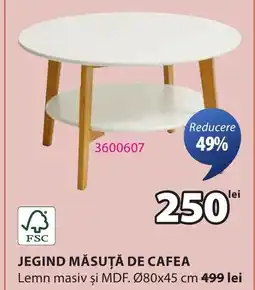 JYSK Jegind măsuţă de cafea Ofertă