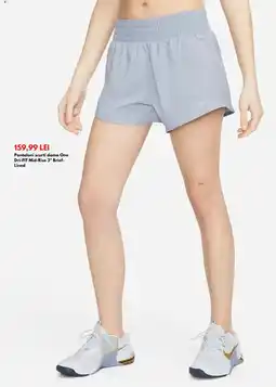 Intersport Pantaloni scurti dama One Dri-FIT Mid-Rise 3" Brief- Lined Ofertă