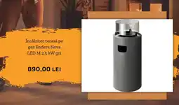 Hornbach Încălzitor terasă pe gaz Enders Nova LED M 2,5 kW Ofertă