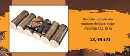 Hornbach Brichete rotunde din rumegus de fag şi stejar Premium XXL Ofertă