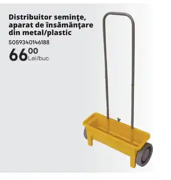 Brico Depôt Distribuitor seminţe, aparat de însămânțare din metal/plastic Ofertă