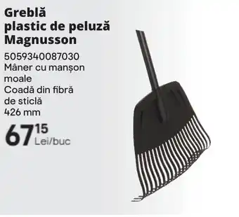 Brico Depôt Greblǎ plastic de peluzǎ Magnusson Ofertă