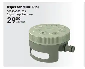 Brico Depôt Aspersor Multi Dial Ofertă