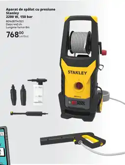 Brico Depôt Aparat de spălat cu presiune STANLEY 2200 W,150 bar Ofertă