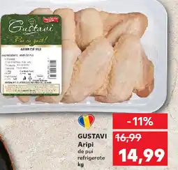 Kaufland GUSTAVI Aripi de pui refrigerate Ofertă