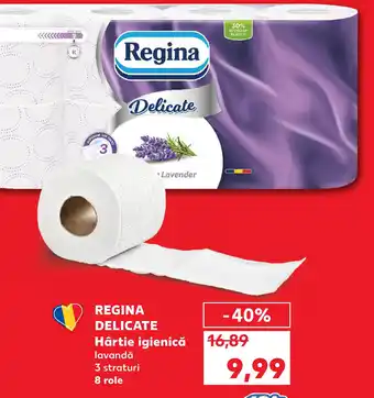 Kaufland REGINA DELICATE Hârtie igienică Ofertă