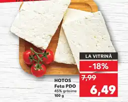 Kaufland HOTOS Feta PDO Ofertă