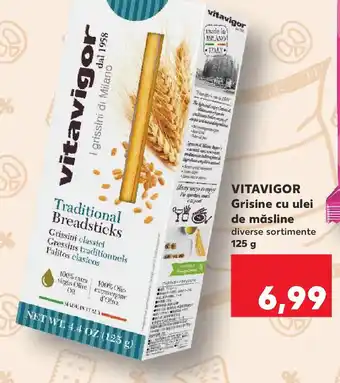 Kaufland VITAVIGOR Grisine cu ulei de măsline Ofertă