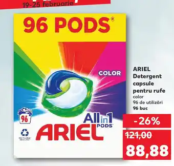 Kaufland ARIEL Detergent capsule pentru rufe Ofertă