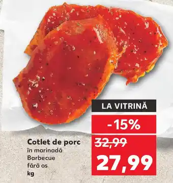 Kaufland Cotlet de porc Ofertă