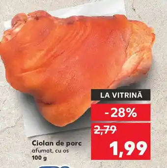 Kaufland Ciolan de porc afumat, cu os Ofertă