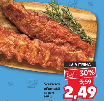 Kaufland Scaricică afumată de porc Ofertă