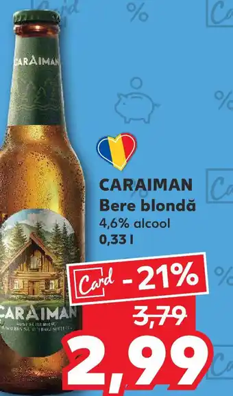 Kaufland CARAIMAN Bere blondă Ofertă