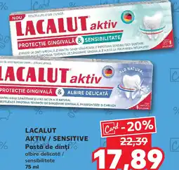 Kaufland AKTIV / SENSITIVE Pastă de dinți Ofertă