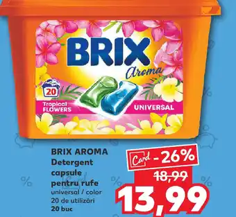 Kaufland BRIX AROMA Detergent capsule pentru rufe Ofertă