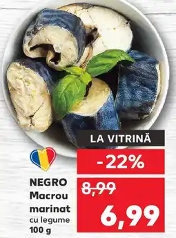 Kaufland NEGRO Macrou marinat cu legume Ofertă