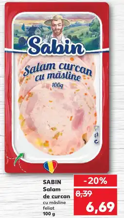 Kaufland SABIN Salam de curcan Ofertă