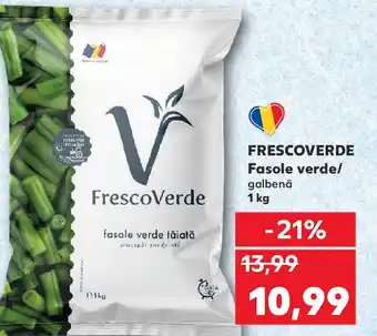 Kaufland FRESCOVERDE Fasole verde/ galbenă Ofertă