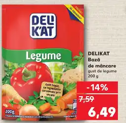 Kaufland DELIKAT Bază de mâncare Ofertă