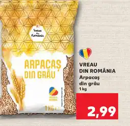 Kaufland VREAU DIN ROMÂNIA Arpacas din grau Ofertă