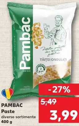 Kaufland PAMBAC Paste Ofertă