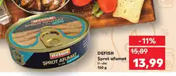 Kaufland DEFISH Şprot afumat în ulei Ofertă