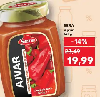 Kaufland SERA Ajvar Ofertă