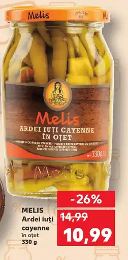 Kaufland MELIS Ardei iuți cayenne în oțet Ofertă