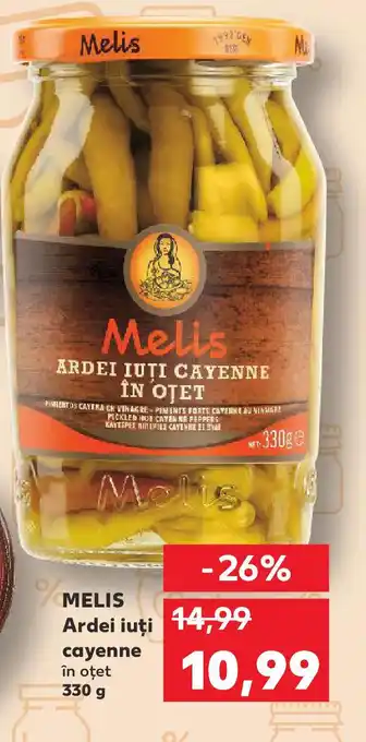 Kaufland MELIS Ardei iuți cayenne în oțet Ofertă