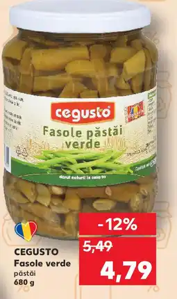 Kaufland CEGUSTO Fasole verde Ofertă