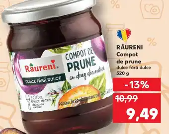 Kaufland RÂURENI Compot de prune Ofertă