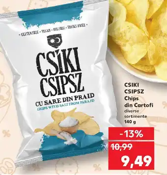 Kaufland CSIKI CSIPSZ Chips din Cartofi Ofertă