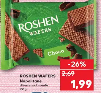 Kaufland ROSHEN WAFERS Napolitane Ofertă