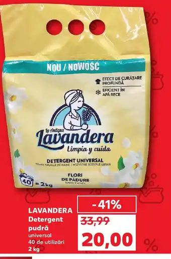 Kaufland LAVANDERA Detergent pudră Ofertă