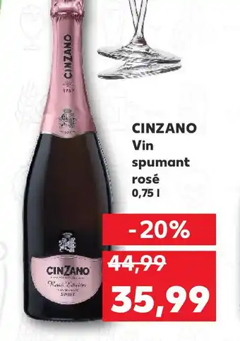 Kaufland CINZANO Vin spumant rosé Ofertă