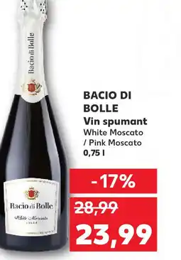 Kaufland BACIO DI BOLLE Vin spumant Ofertă