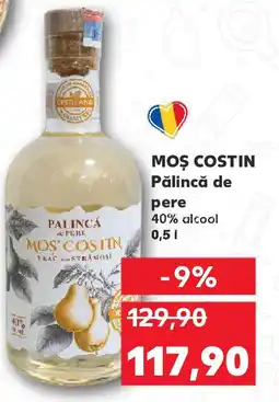 Kaufland MOŞ COSTIN Pălincă de pere Ofertă