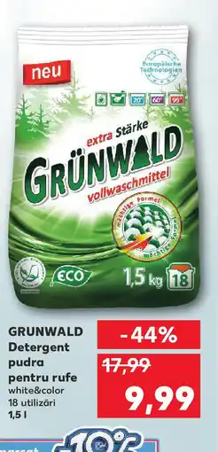 Kaufland GRUNWALD Detergent pudra pentru rufe Ofertă