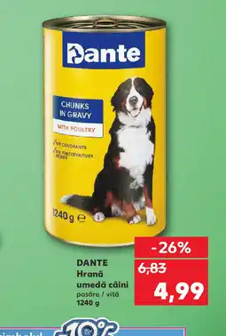 Kaufland DANTE Hrană umedă câini Ofertă